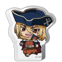 【グッズ-スタンドポップ】Dr.STONE ついてっく厚みアクリルスタンド 七海龍水の画像