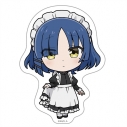 【グッズ-ステッカー】アニメ「ぼっち・ざ・ろっく!」 ダイカットステッカー 山田リョウ メイド服ver.の画像