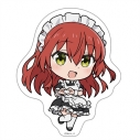 【グッズ-ステッカー】アニメ「ぼっち・ざ・ろっく!」 ダイカットステッカー 喜多郁代 メイド服ver.の画像