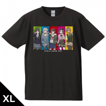 グッズ-Tシャツ】アニメ「ガールズバンドクライ」 Tシャツ トゲナシ 