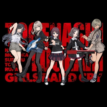 グッズ-Tシャツ】アニメ「ガールズバンドクライ」 Tシャツ トゲナシ 