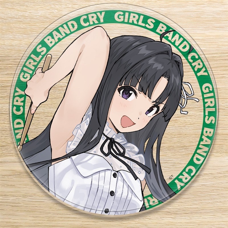 グッズ-コースター】アニメ「ガールズバンドクライ」 アクリル 