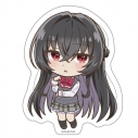 【グッズ-ステッカー】わたしが恋人になれるわけないじゃん、ムリムリ!(※ムリじゃなかった!?) ダイカットステッカー 琴 紗月の画像
