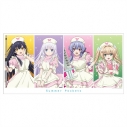 【グッズ-タオル】TVアニメ 『Summer Pockets』 120cmビッグタオル しろは&蒼&鴎&紬 ナースメイドver. 【描き下ろし】の画像