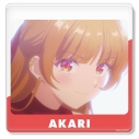【グッズ-コースター】幼馴染とはラブコメにならない アクリルコースター(スタンド付) 火威 灯の画像