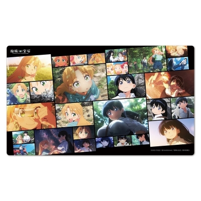 【グッズ-デスクマット】瑠璃の宝石 キャラクターラバーマット 場面写ver.
