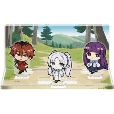 【グッズ-スタンドポップ】葬送のフリーレン ついてっくアクリルジオラマ フリーレン&フェルン&シュタルク