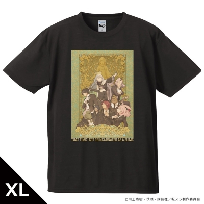 【グッズ-Tシャツ】転生したらスライムだった件 Tシャツ 集合ver. XLサイズ