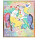 【グッズ-色紙】SK∞ エスケーエイト ホログラムアクリル色紙 暦&ランガ vol.1の画像