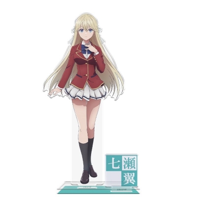 【グッズ-スタンドポップ】ようこそ実力至上主義の教室へ アクリルキャラスタンド 七瀬翼 制服ver.