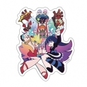 【グッズ-ステッカー】New PANTY & STOCKING with GARTERBELT ダイカットステッカー キービジュアルの画像