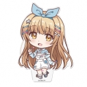 【グッズ-スタンドポップ】お隣の天使様にいつの間にか駄目人間にされていた件2 ぷにこれ!アクリルフィギュア(スタンド付) 椎名真昼 オーバーオールver.の画像