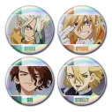 【グッズ-バッチ】Dr.STONE ホログラム缶バッジ4個セット 千空&龍水&SAI&スタンリーの画像