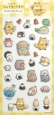【グッズ-シール】なんでもいきもの ぷくぷくドロップシール ピクニックの画像