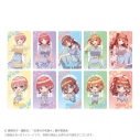 【グッズ-カード】五等分の花嫁* トレーディングアクリルカード 水玉パステルver.の画像