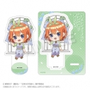 【グッズ-スタンドポップ】五等分の花嫁* ミニキャラアクリルマスコット 水玉パステルver. 中野四葉の画像
