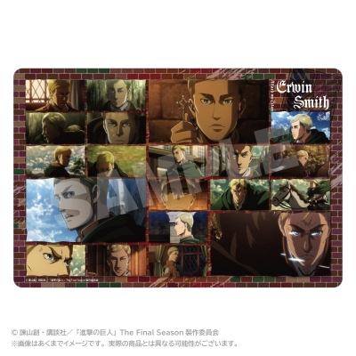 【グッズ-デスクマット】進撃の巨人 メモリーズデスクマット エルヴィン・スミス