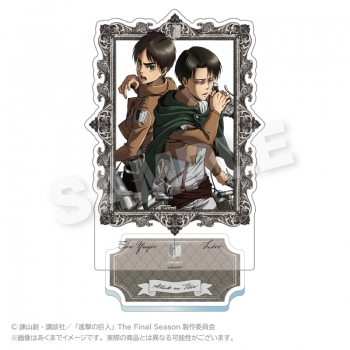 グッズ-スタンドポップ】進撃の巨人 額縁アクリルスタンド エレン 
