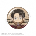 【グッズ-バッチ】進撃の巨人 ぽいんつ缶バッジ リヴァイの画像