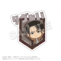 【グッズ-バッチ】進撃の巨人 ぽいんつネームバッジ リヴァイの画像