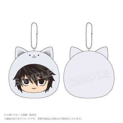 【グッズ-キーホルダー】DEATH NOTE まるめいつクッションキーホルダー L