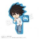 【グッズ-ステッカー】DEATH NOTE ダイカットステッカー ちょいのびver. Lの画像