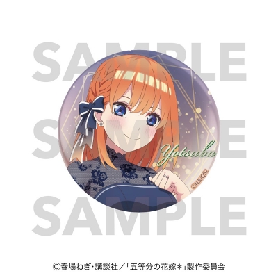 【グッズ-バッチ】「五等分の花嫁*」 メタリック缶バッジ Night sky color Dress 中野四葉