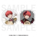 【グッズ-ステッカー】アニメ『暗殺教室』 Angel and Devil ダイカットステッカーセット 赤羽 業の画像