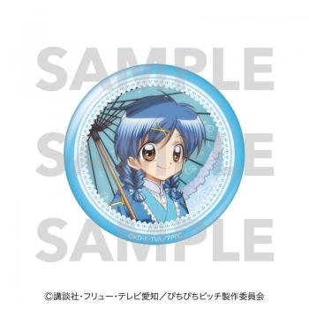 グッズ-バッチ】『ぴちぴちピッチ』 グリッター缶バッジ 宝生 波音 
