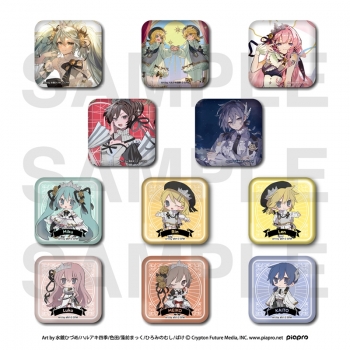 グッズ-バッチ】ピアプロキャラクターズ 初音ミクシンフォニーコラボ 