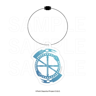 【グッズ-キーホルダー】GNOSIA Celebration Party in E-DINER 銀の鍵ワイヤーキーホルダー