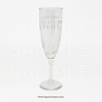 【グッズ-タンブラー・グラス】GNOSIA Celebration Party in E-DINER シャンパングラス