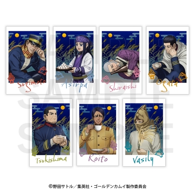 【グッズ-カード】TVアニメ『ゴールデンカムイ』×E-DINER トレーディングインスタントフォト風カード