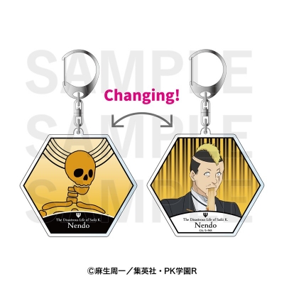 【グッズ-キーホルダー】アニメ『斉木楠雄のΨ難』 レンチキュラーアクリルキーホルダー 燃堂力