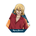 【グッズ-ステッカー】Dr.STONE ダイカットステッカーセット 七海龍水の画像