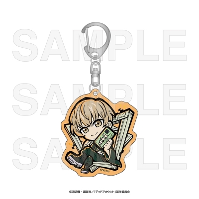 【グッズ-キーホルダー】TVアニメ『デッドアカウント』 イートゥーン アクリルキーホルダー 羽住蓮理