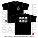 【グッズ-Tシャツ】『ヘブンバーンズレッド』 ヘブンバーンズレッド Art by 大川ぶくぶ シルエットTシャツ Lサイズの画像