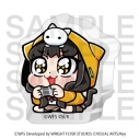 【グッズ-置きもの】『ヘブンバーンズレッド』 ヘブンバーンズレッド Art by 大川ぶくぶ ミニアクリルフィギュア 朝倉可憐の画像