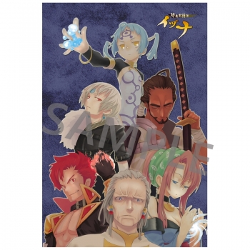 グッズ-ポストカード】降魔霊符伝イヅナ ポストカードセット(5枚入り 