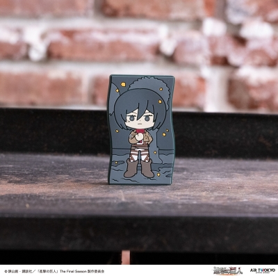 【グッズ-置きもの】TVアニメ『進撃の巨人』 ラバーフィギュア(ミカサ)