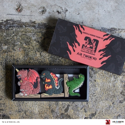 【フィギュア】ゴジラ 『ゴジラVSデストロイア』30周年 ラバーフィギュアセット