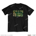【グッズ-Tシャツ】進撃の巨人 TVアニメ『進撃の巨人』The Final Season 完結編 ビットイラストTシャツ 3(リヴァイ&ジーク)Sの画像
