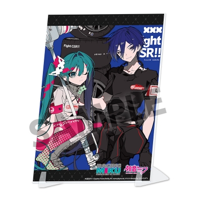【グッズ-置きもの】レーシングミク 2025 Rd.5 SUZUKA Ver. ビジュアルアクリルプレート
