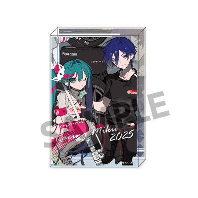 【グッズ-置きもの】レーシングミク 2025 Rd.5 SUZUKA Ver. アクリルブロック