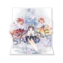 【グッズ-スタンドポップ】やはり俺の青春ラブコメはまちがっている。完 背景付きアクリルスタンド 雪乃&結衣&いろは ドレス ver.の画像