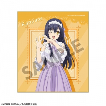 グッズ-色紙】Summer Pockets 描き下ろしミニ色紙 久島鴎 ゆめかわ ver 