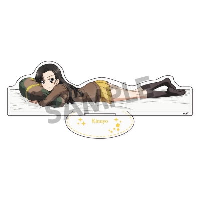 【グッズ-スタンドポップ】ガールズ&パンツァー 最終章 BIGアクリルスタンド 西絹代 添い寝A ver.