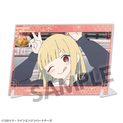 【グッズ-置きもの】超かぐや姫! A6ビジュアルアクリルプレート かぐや/現実