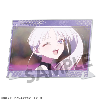 【グッズ-置きもの】超かぐや姫! A6ビジュアルアクリルプレート 月見ヤチヨ
