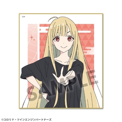 【グッズ-色紙】超かぐや姫! ミニ色紙 かぐや/現実